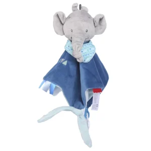 Doudou Elephant Bleu