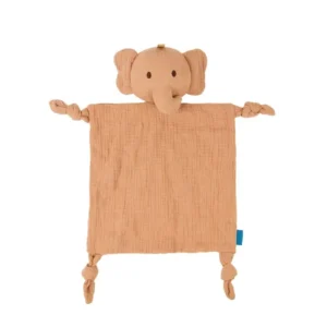 Doudou Elephant Plat Orange
