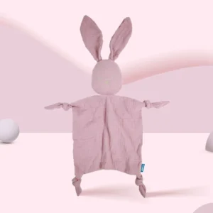 Doudou Lapin Gaze de Coton