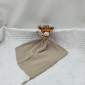 Doudou Vache attache sucette