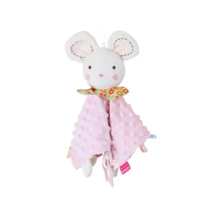 Doudou Sourie Rose