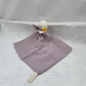 Doudou Canard attache sucette
