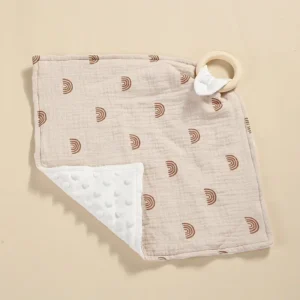 Doudou en Coton  avec Anneau de dentition
